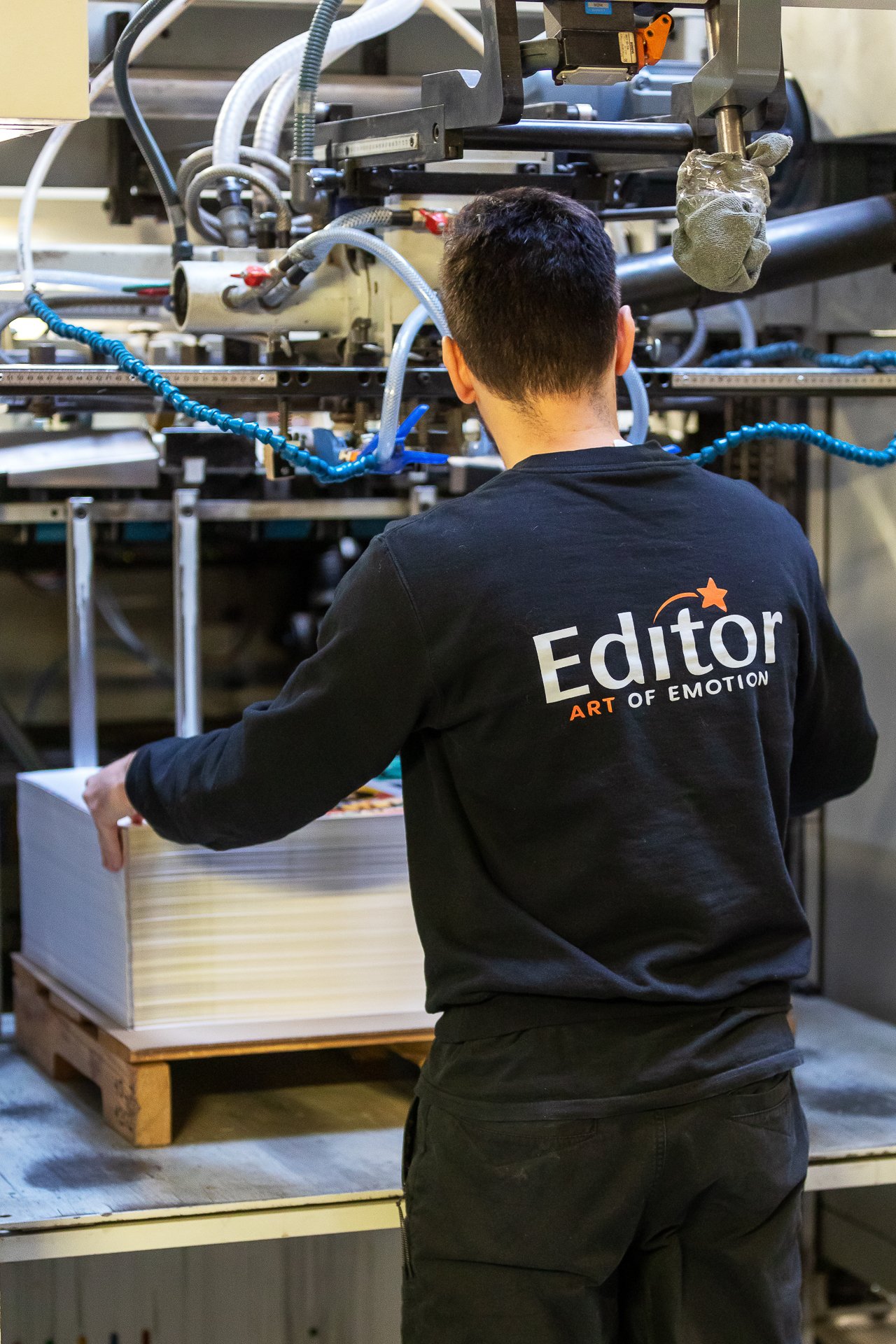 Editor - Photo prise au sein l'usine de production à Mâcon en Bourgogne-Franche-Comté