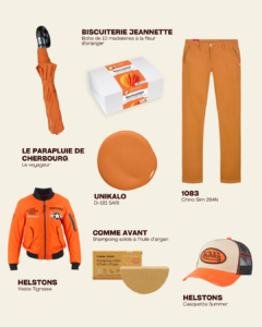 Sélection automne 2026 : produits made in France teintes orange
