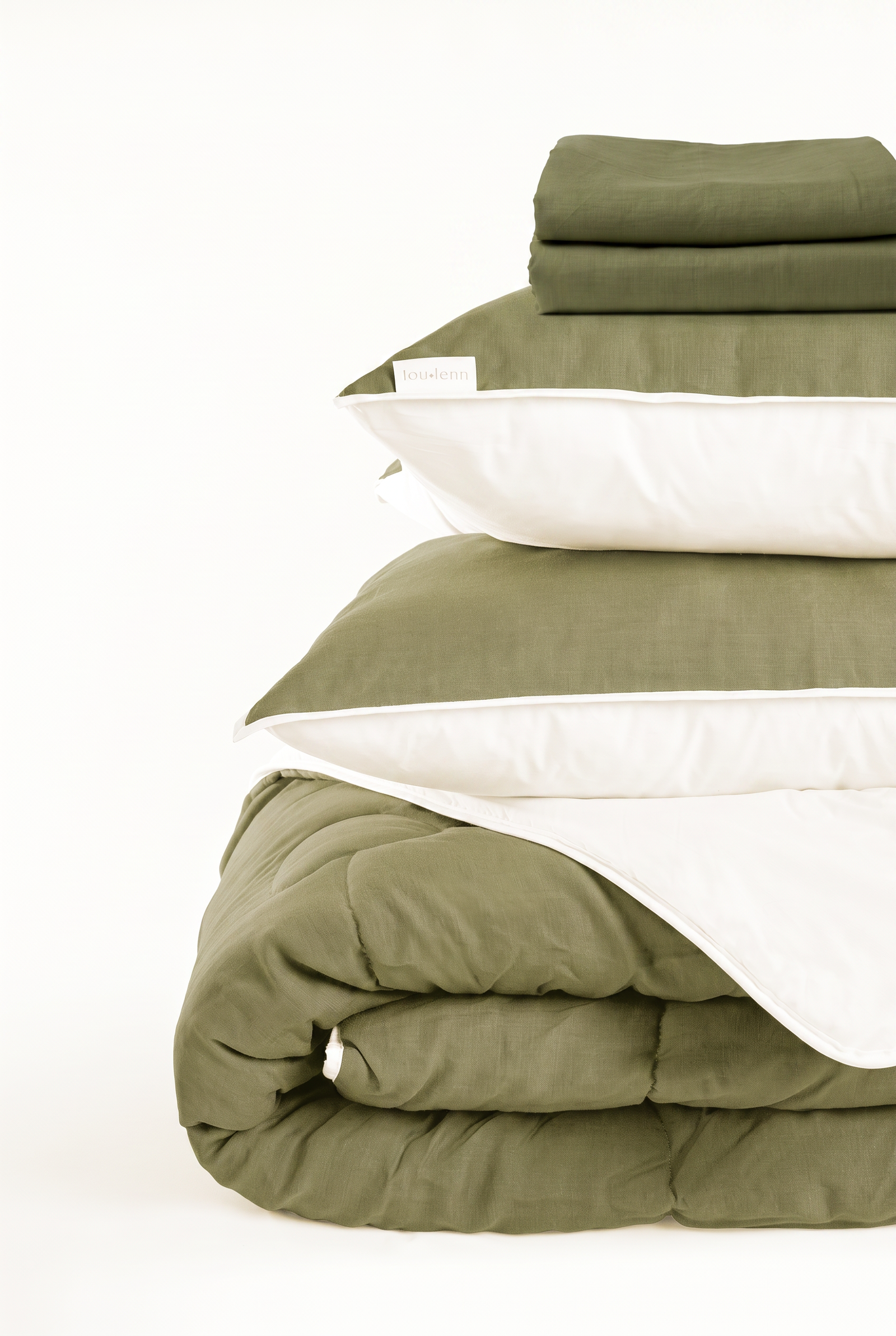 Couette Sénane vert olive